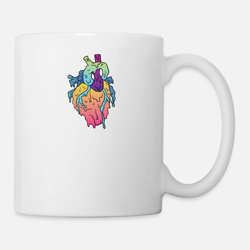 Grime Heart - Mug - white