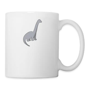 Geschenk Dinosaurier Fossil Kawaii Trex Comic Dino - Tasse - Weiß - Rechts