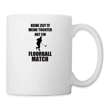 Floorball - Tasse - Weiß - Rechts