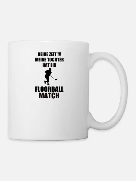 Floorball - Tasse - Weiß