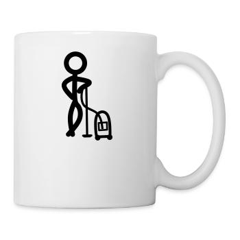 Stickman Clean - Tasse - Weiß - Rechts