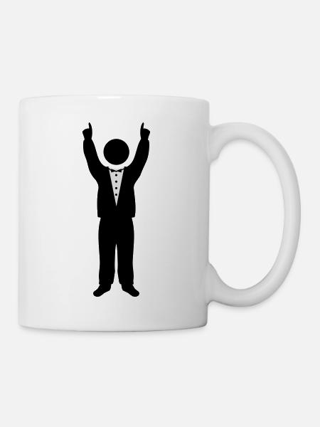 Party hochzeit - Tasse - Weiß