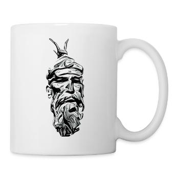 Skënderbeu - Tasse - Weiß - Rechts