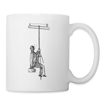 Style de dessin vintage - Mug blanc - blanc - Droite