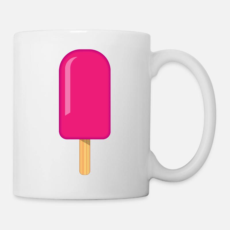 Eis - Tasse - Weiß