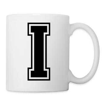 i - Mug blanc - blanc - Droite