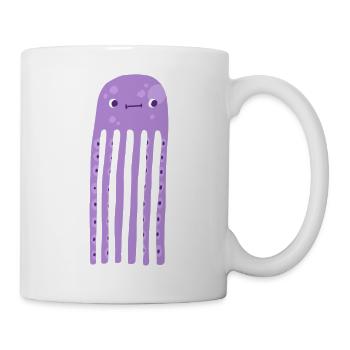 Oktopus - Tasse - Weiß - Rechts