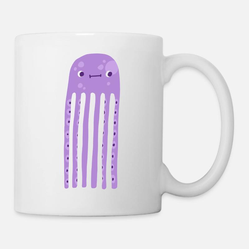 poulpe - Mug blanc - blanc