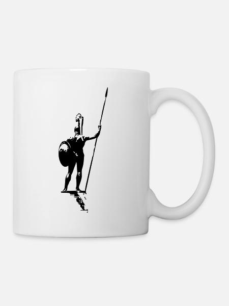 Galdiator als Vektorgrafik - Tasse - Weiß