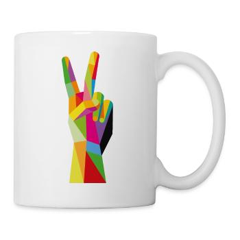 Victory - Tasse - Weiß - Rechts