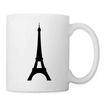 eiffelturm - Tasse - Weiß - Rechts