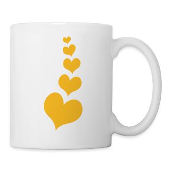 Heart - Tasse - Weiß - Rechts