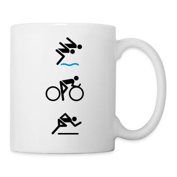Triathlon Classic New - Tasse - Weiß - Rechts