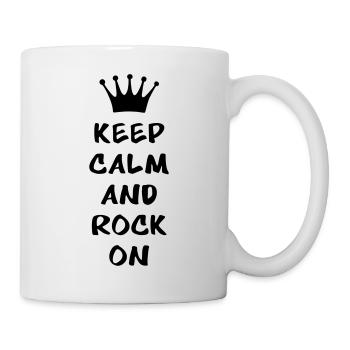 Keep calm and - Mug - white - Right
