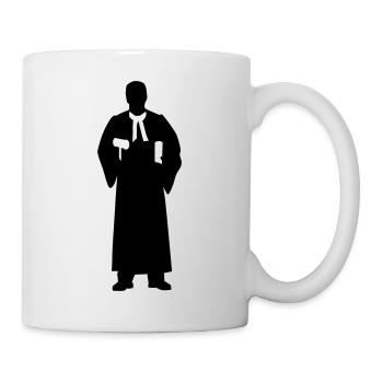 Juge - Mug blanc - blanc - Droite