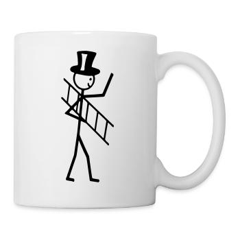 Schornsteinfeger - Tasse - Weiß - Rechts