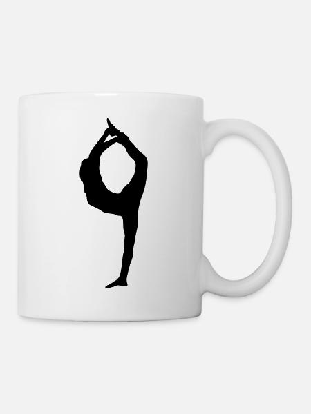 Cheerleading, Cheerleader - Gymnastics - Mug blanc - blanc
