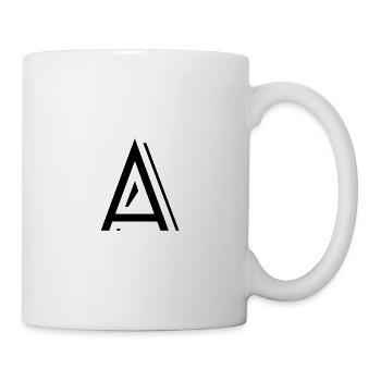 Buchstabe A - Tasse - Weiß - Rechts