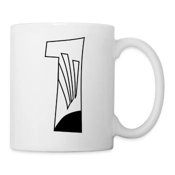 Creation Day 1 Coloring Page - Mug blanc - blanc - Droite