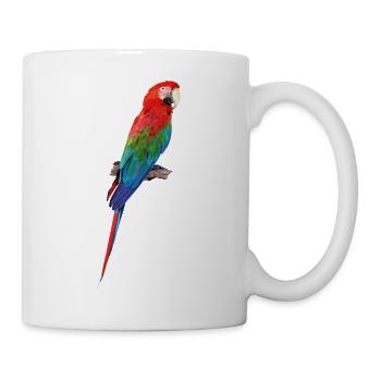 Green-winged macaw - Mug - white - Right