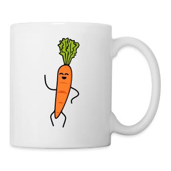 Happy carrot, carrot - Mug - white - Right