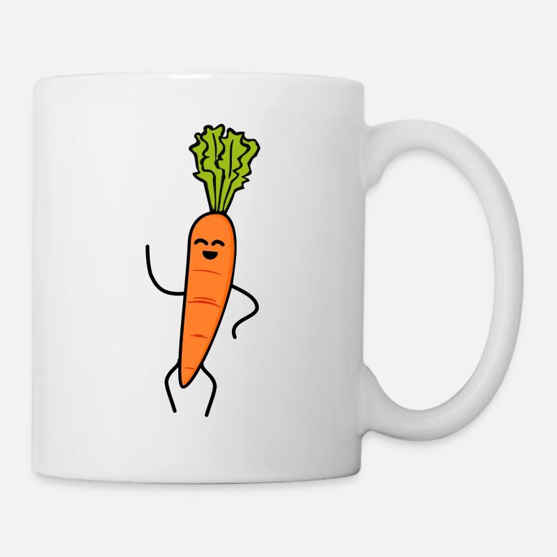 Bonne carotte, carotte - Mug blanc - blanc