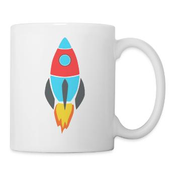 Missile 1 - Mug blanc - blanc - Droite