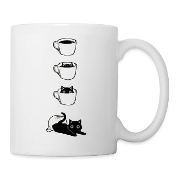 Cats and Caffeine - Mug - white - Right
