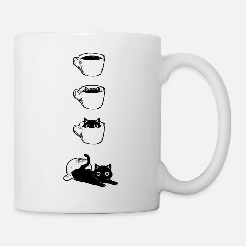 Cats and Cässin - Tasse - Weiß