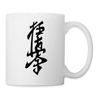 Kyokushinkai Karate - Tasse - Weiß - Rechts