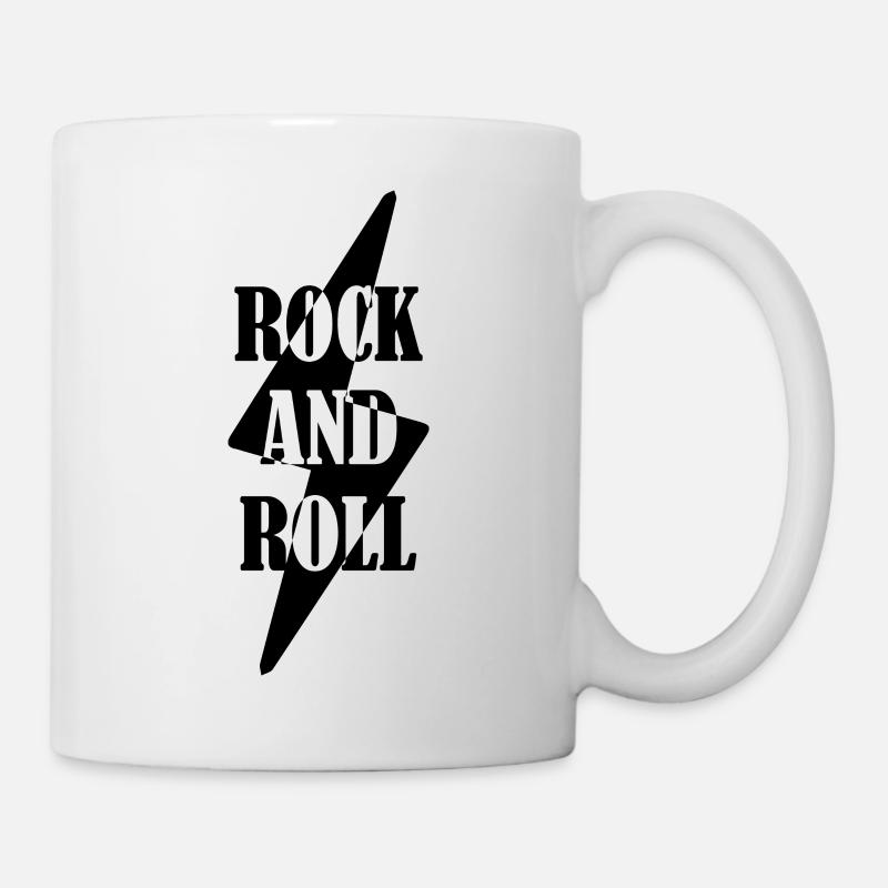 Rock Musik Rock and Roll - Mug blanc - blanc