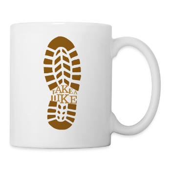 Wandern - Tasse - Weiß - Rechts