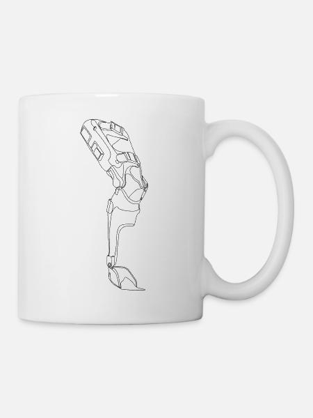 Orthosis minimalist (gOT it!) - Mug - white