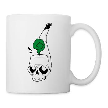 PENIS!! Individuelles Kollektionsdesign !! - Tasse - Weiß - Rechts