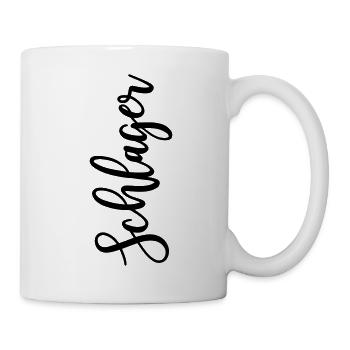 Schlager - Tasse - Weiß - Rechts