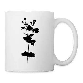 Honorary Prize flower plant - Mug - white - Right