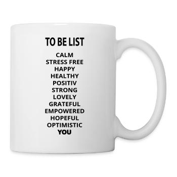 TO BE LIST! - Mug - white - Right