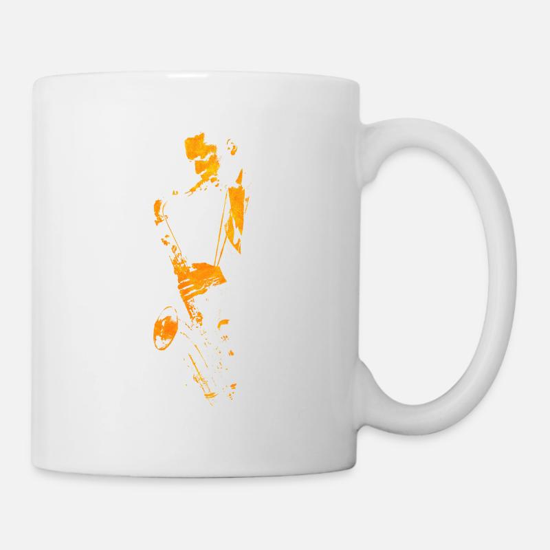 Jazz Man jc - Tasse - Weiß