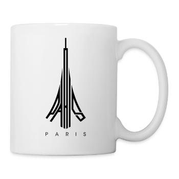 Paris - Mug blanc - blanc - Droite