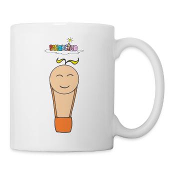 Ballon - Mug blanc - blanc - Droite