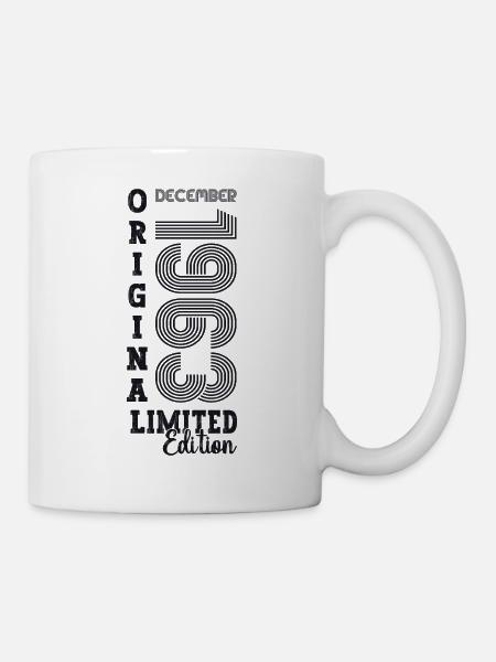 Original December 1963 59th birthday gift - Mug - white
