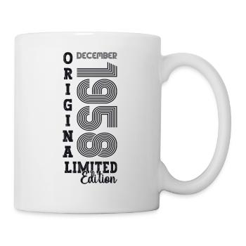 Cadeau original du 64e anniversaire de décembre 1958 - Mug blanc - blanc - Droite