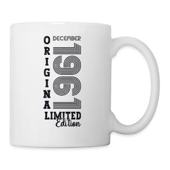 Original December 1961 61st birthday gift - Mug - white - Right