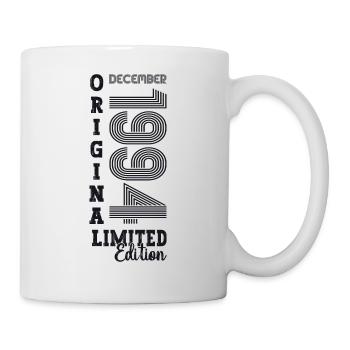Original December 1994 28th birthday gift - Mug - white - Right