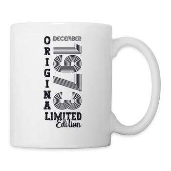 Original December 1973 49th birthday gift - Mug - white - Right