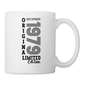 Cadeau original du 43e anniversaire de décembre 1979 - Mug blanc - blanc - Droite