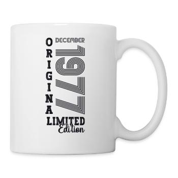 Original December 1977 45th birthday gift - Mug - white - Right