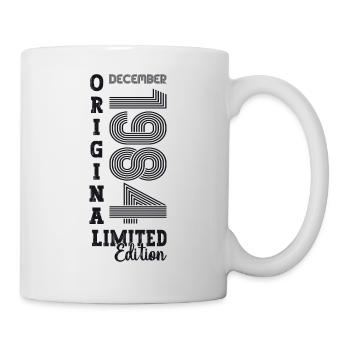 Original December 1984 38th Birthday Gift - Mug - white - Right