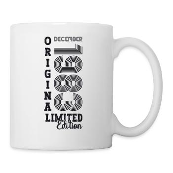 Original December 1983 39th birthday gift - Mug - white - Right
