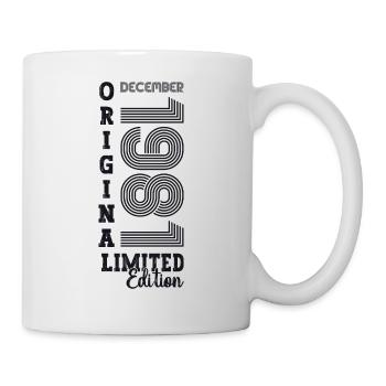 Original December 1981 41st birthday gift - Mug - white - Right